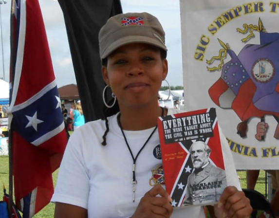 Karen Cooper of the Virginia Flaggers Loves Our Books!